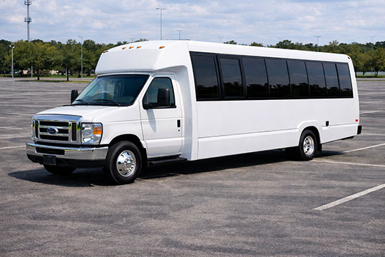 25-passenger minibus available for charter in Norwalk, CT
